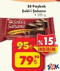 ETİ PAYKEK ŞEKL-İ ŞAHANE KEK 285 G fiyat ve kampanya bilgisi